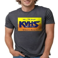 Cafepress - KVHS мъжки луксозна тениска - мъжка тримесечна тениска