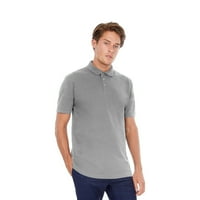 & C Safran Mens Polo риза Мъжки рози с къс ръкав