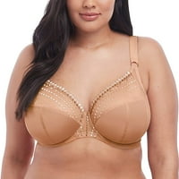 Elomi Women Matilda Unlined Plunge Underwire Bra с J-кука