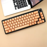 Клавиши Пбт клавиатура полупрозрачни оранжеви персонализирани клавиши за череша превключвател механична клавиатура
