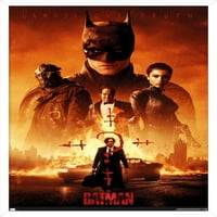 Комикси Филм Батман-Един Лист Стена Плакат, 14.725 22.375 Рамкирани