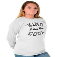 Вдъхновяващи тениски с дълъг ръкав Tee for Women Kind е новите готини rela chill good vibes