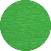Агли Компания Вътрешен Квадрат Абстрактно Зелено Съвременни Килими Площ, 4 ' Квадрат
