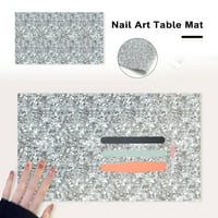 Honrane издръжлив пластмасово изкуство за нокти на нокти преносима пенлива подложка за изкуство за нокти за маникюра мека анти-плъзгаща се възглавница за възглавница