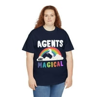 Агентите са вълшебни унизионни графични тениски