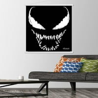 Marvel Venom: Нека има касапница - плакат за стена за лице с дървена магнитна рамка, 22.375 34