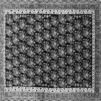 Ahgly Company Indoor Rectangle Персийски сиви традиционни килими, 6 '9'