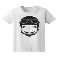Винтидж шлем Piggy тениска жени -Маг от Shutterstock, женски голям