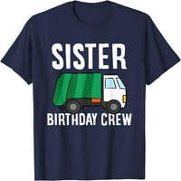 Тениска на сестра на екипажа на рождения ден