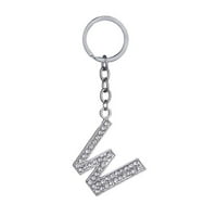 Wozhidaoke Key Holder Letters Key Ring Chain Unise Keychain Fashion New Alphabet Keyring Gift Lanyards за ключове