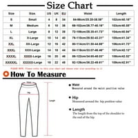 Вълна Дамски панталони Плюс размер градиент отпечатани с джобове сиви панталони размер М
