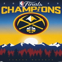 Денвър Нъгетс-лого на финалите на НБА плакат за стена, 14.725 22.375