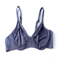 Symoid Womens Bra- Push Up Sexy Comforted Disherable Lace Seamless Sports Browear Buly Blue 95g