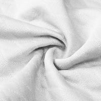 Tking fashion дамски жилетка Темперамент солиден цвят тънък прилягане с двойни гърди костюм Топ яке Кардиган пуловери за жени бели s