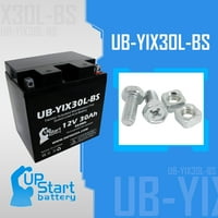 UB -Yix30L -BS подмяна на батерията за BMW R60 6, R CC Motorcycle - фабрично активиран, без поддръжка, батерия за мотоциклет - 12V, 30AH, марката на батерията Upstart
