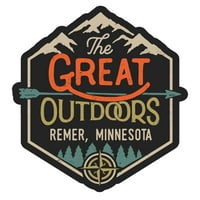 Remer Minnesota The Great Design Design Vinyl Decal Sticker