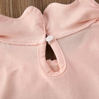 Малко дете бебе деца момичета с дълъг ръкав тениска O шия на топла блуза топла блуза тениски върхове