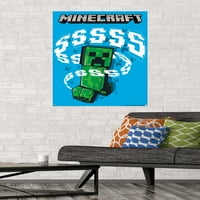 Minecraft - Creeper SSS Wall Poster, 22.375 34
