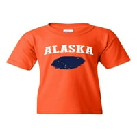 Тениски за големи момичета и върхове на резервоарите - знаме Аляска