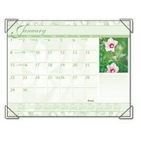 Античен цветен календар за бюро-една страница на месец, в, месечно, месеци, януари-декември