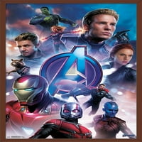 Marvel Cinematic Universe - Avengers - Endgame - Group Wall Poster, 22.375 34