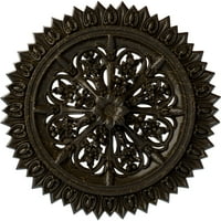 Екена мелница 3 4 од 3 8 ИД 1 4 П Лария таван медальон, ръчно изрисуван каменно огнище пращене
