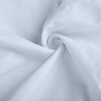 Dianli дамски върхове облечени ежедневни солидни плътни плюс размер люлее се памучен спално бельо върхове ръкав кръг