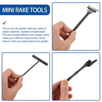 Комплект Zen Garden Rake Set Пясъчна маса Рейк комплект Декоративен рейк декор дзен градински консумативи