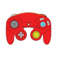 Teknogame Wired Gamecube контролер - Red