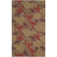 Марта Стюарт от Медоу пурпурна Детелина вълна килим