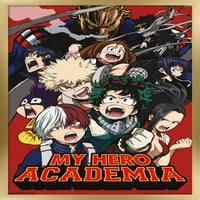 My Hero Academia - Ключов плакат за стена на изкуството, 22.375 34