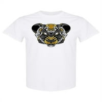Абстрактна тениска на тениската на пандата -изображения от Shutterstock, мъжки големи