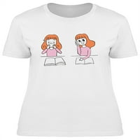 Работещи жени Doodle Set тениска жени -Маг от Shutterstock, женски малки