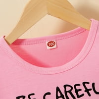 Vedolay Cute Tops Girls Памучни ризи Лято малко дете с риза с къс ръкав плаж Хаваи, розови 3- години