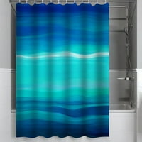 Завеса за душ с куки водоустойчива завеса за Душ Баня тежка странична завеса за душ
