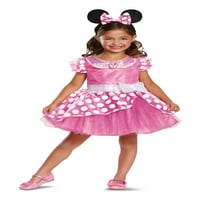 Маскирайте Minnie Mouse Classic Girl's Halloween Fancy-рокля костюм за Toddler, 12- месеца