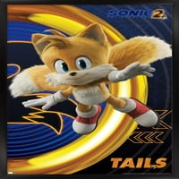 Sonic the Hedgehog - Tails 24.25 35.75 рамкиран плакат