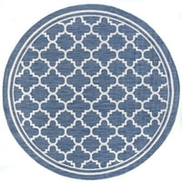 Alise Rugs Exo Coastal Geometric Indoor Outover Area Rug Grey 2 '2'11' '2' 3 'Accent, на открито, вход на закрито, хол, правоъгълник на вътрешния двор