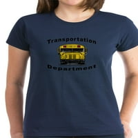 Cafepress - Тениска на отдел за транспорт - женска тъмна тениска