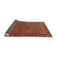 Ahgly Company вътрешен правоъгълник Ориентал оранжево традиционни килими, 3 '5'