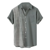 солакол мъжки ризи ежедневни ризи с къс ръкав Мъжки ризи с къс ръкав ежедневни мъжки ризи с дълъг ръкав ежедневни Мъжки печатни модели ежедневни модни ревери с къс