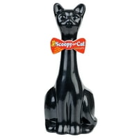 New Age PET Scoopy Cat Conter Scoop and Holder in Black