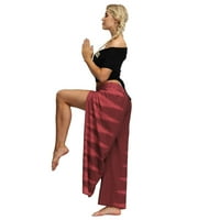 Женски йога панталони жени ежедневни летни свободни йога панталони торбисти панталони от комбинезони бохо