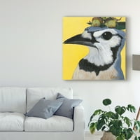 Изящно изкуство, глупаво птиче Паркър, платнище от Дилин рол