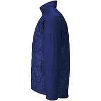 Мизуно 32ме Мъжки тренировъчно облекло, дишащо термо-топло яке, абсорбиращо влагата, топлоустойчиво, студено, синьо