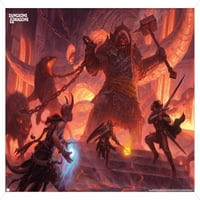 Dungeons and Dragons - Fire Giant Wall Poster, 22.375 34 Framed