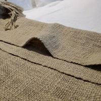 Aanny проектира одеяло за хвърляне на памук Braden, бежово