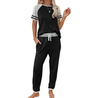 Женски ежедневни летни върхове с къс ръкав екипаж Сладки графични щампи тениски мода, излизаща удобна мека тениска