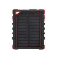 Ztech Ultra-Compact High Speed ​​4, MAH Portable Solar Charger-Red