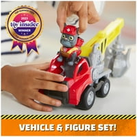 Развалини и екипаж, Крейн Грабер играчка камион със зарядно екшън фигура, играчки за деца на възраст 3+